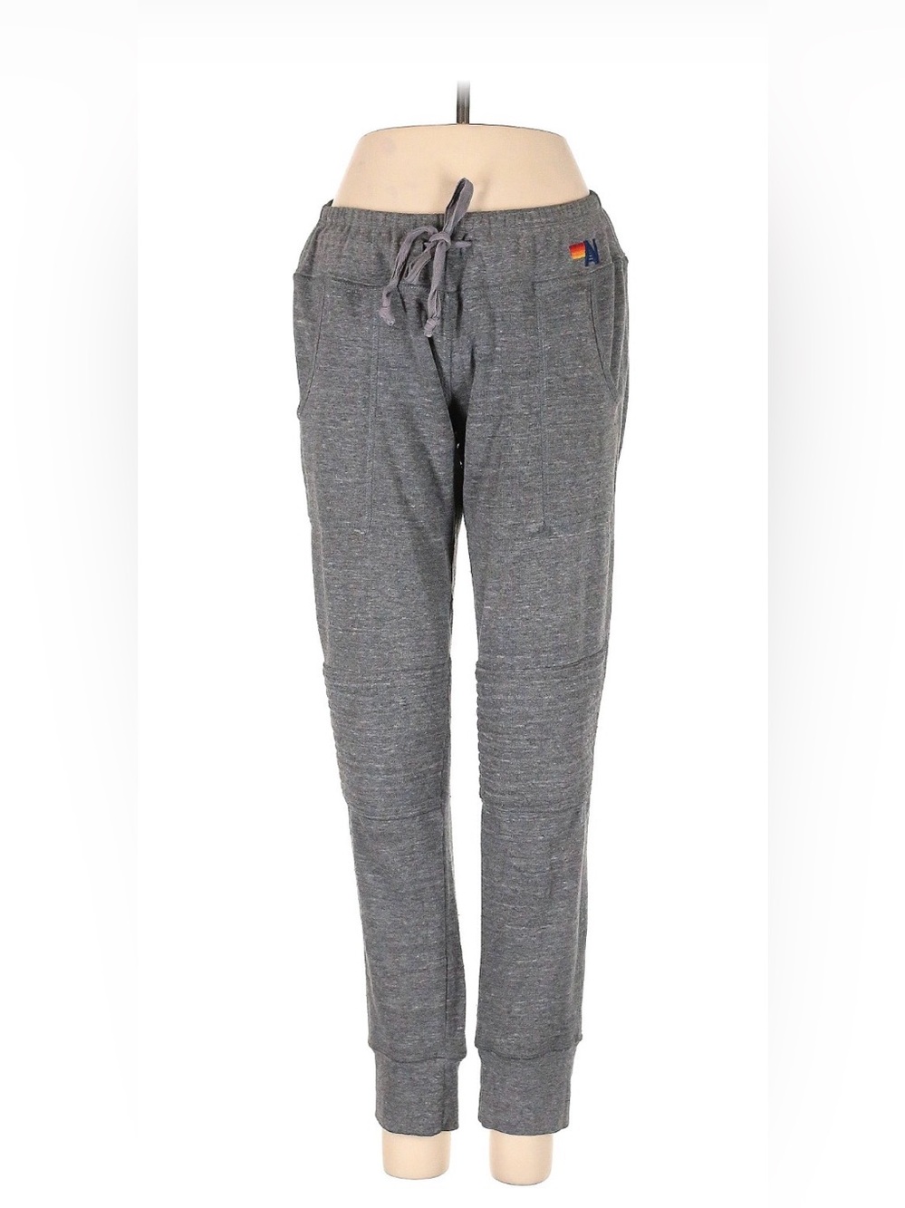 Aviator Nation Gray Moto Joggers